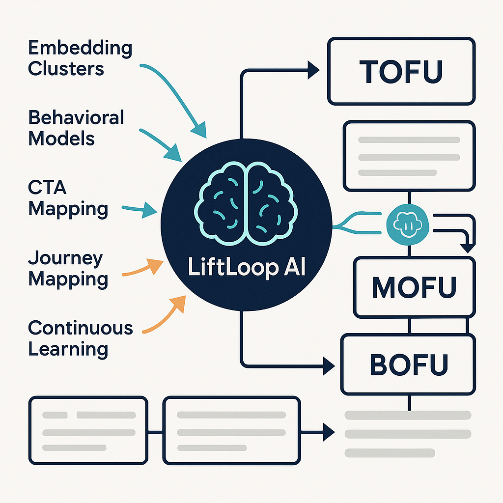 Stop Guessing. Start Mapping: How AI Classifies TOFU, MOFU, and BOFU Content Smarter at LiftLoop