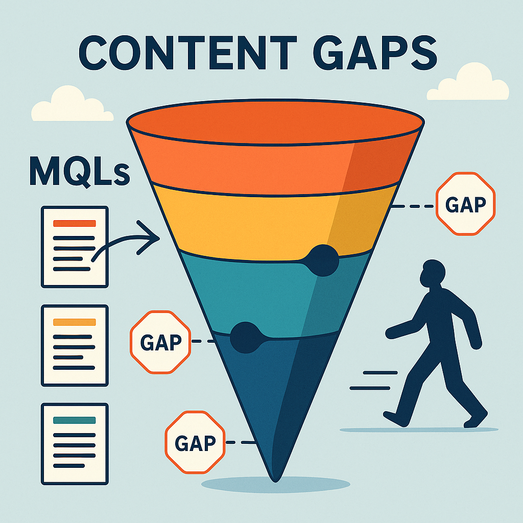 How to Identify and Fix Content Gaps in Your Funnel: A Strategic Guide for B2B Content Teams