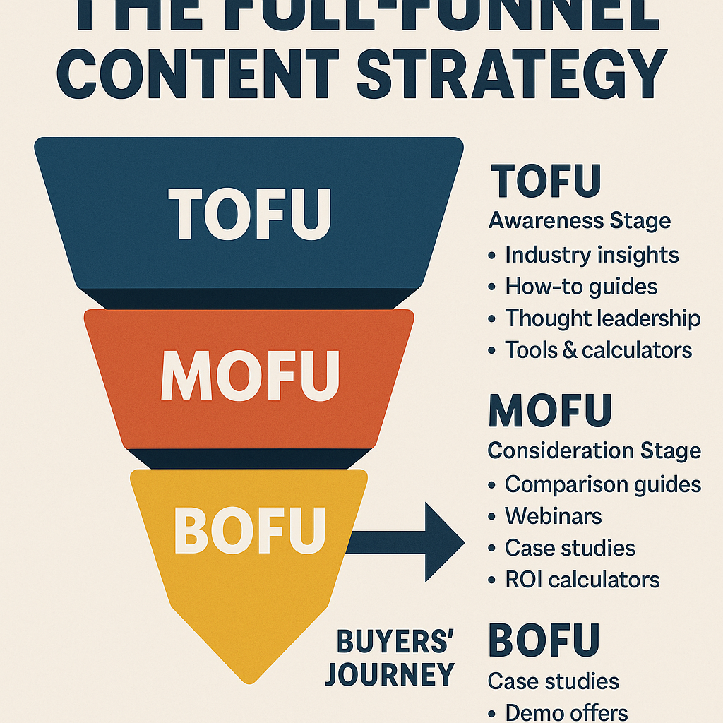 From TOFU to BOFU: Creating Full-Funnel Content That Actually Converts