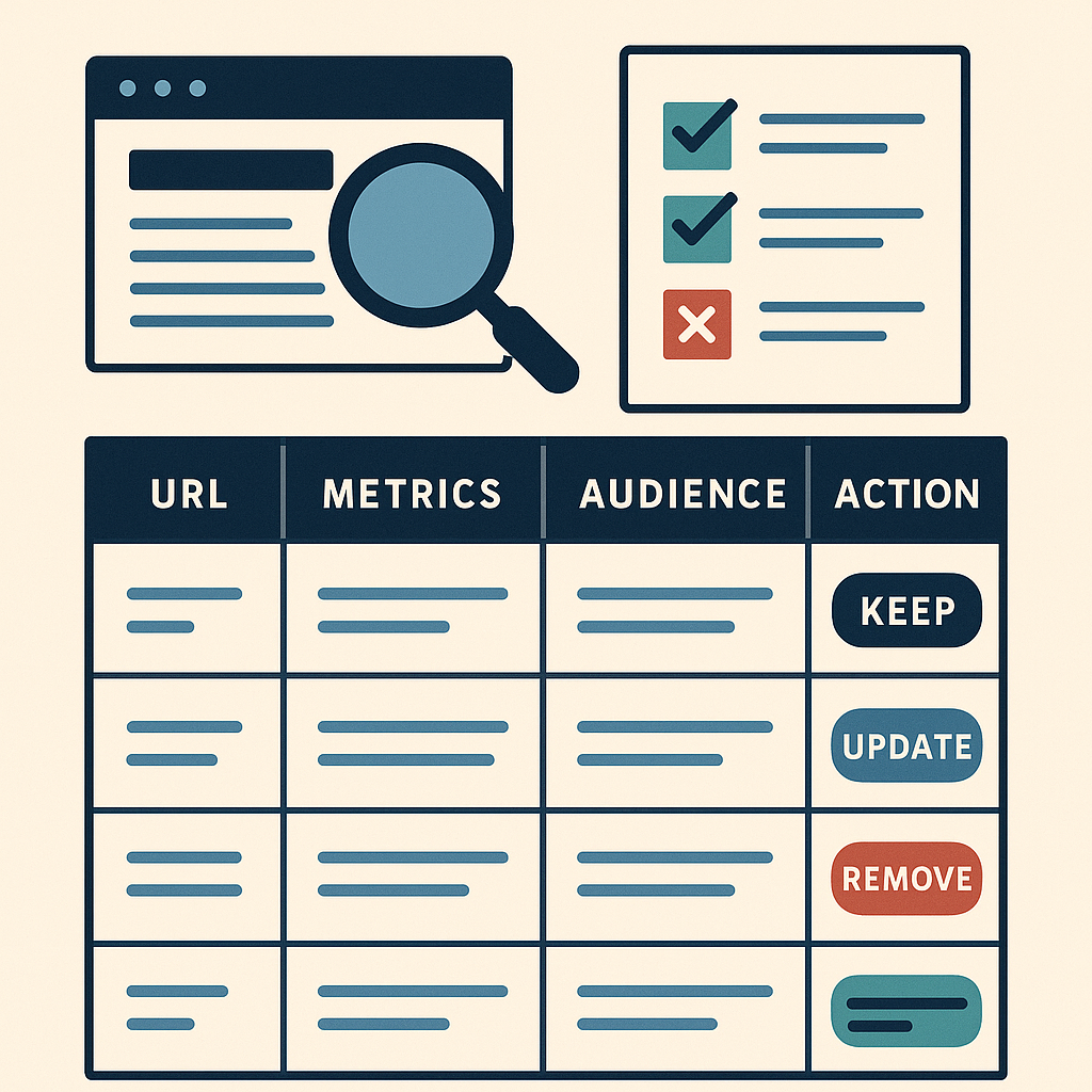 How to Audit Your Existing B2B Website Content (Step-by-Step)